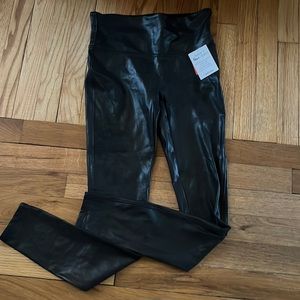 Spanx Faux Leather Leggings.